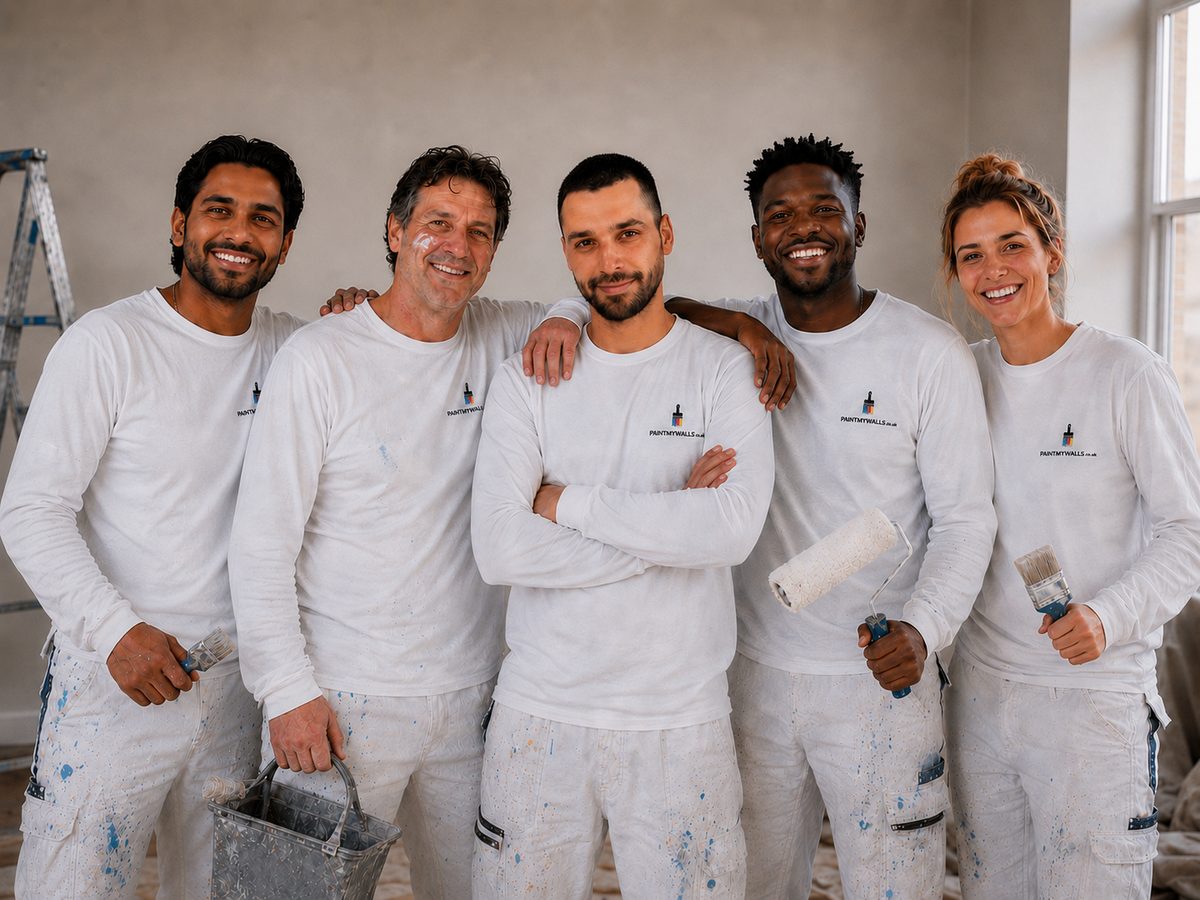 The PaintMyWalls.co.uk team, Leicester painters and decorators